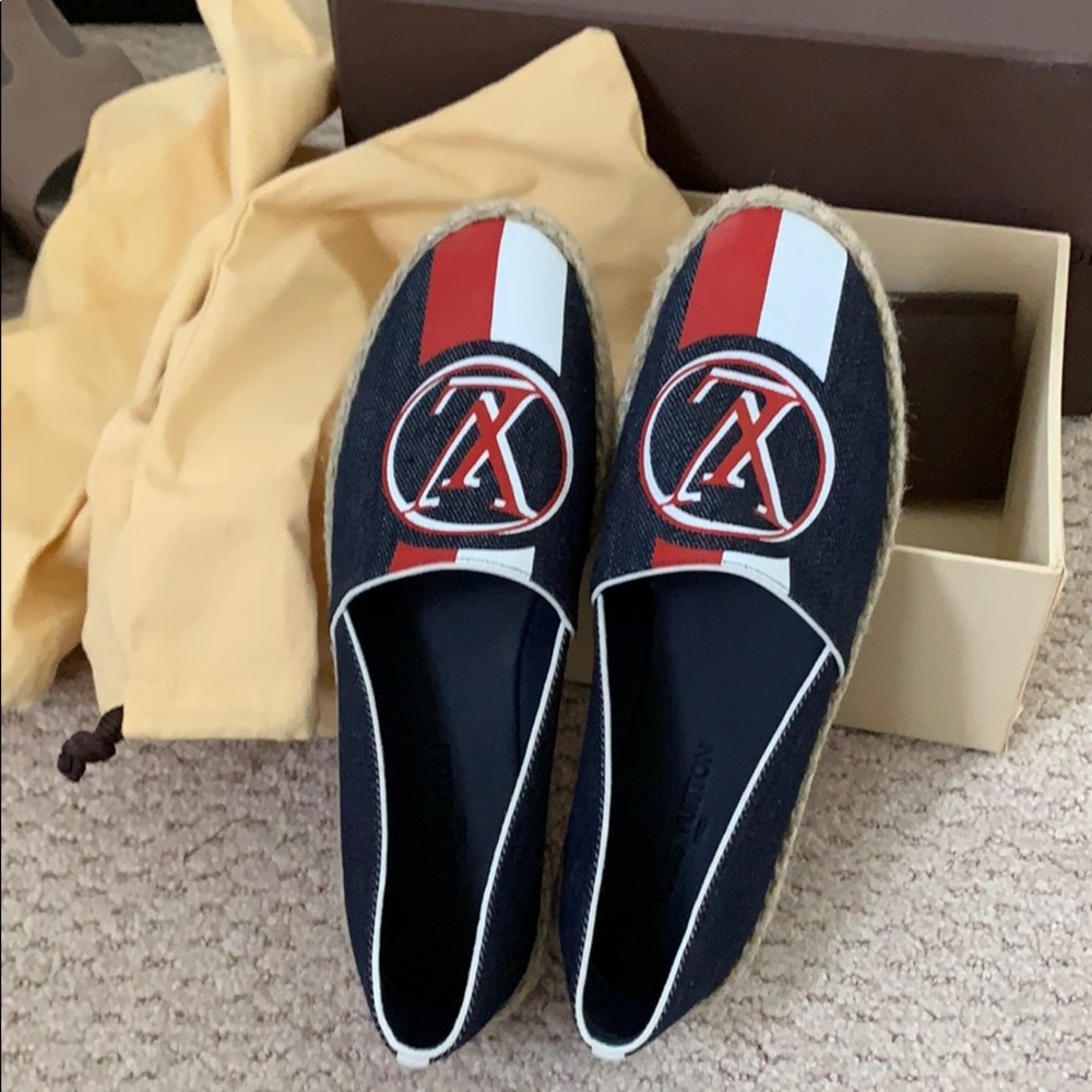 Louis Vuitton espadrille size 36.5.